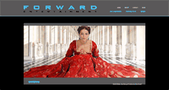 Desktop Screenshot of forward-entertainment.com